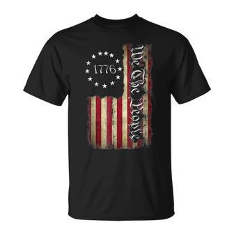 1776 We The People Patriotic American Constitution Unisex T-Shirt | Mazezy
