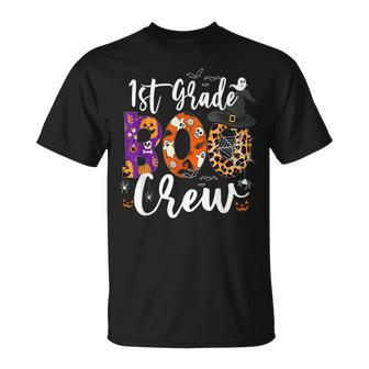 1St Grade Boo Crew Teacher Student Halloween Costume 2022 V5 T-shirt - Thegiftio UK