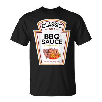 2022 Bbq Sauce Ketchup Barbeque Halloween Costume Couples T-shirt - Thegiftio UK