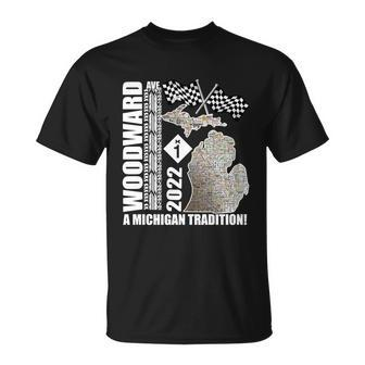 2022 Woodward Cruise A Michigan Tradition Unisex T-Shirt - Monsterry CA
