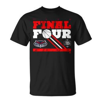 2023 Florida Atlantic Men’S Final Four Stack Unisex T-Shirt | Mazezy DE