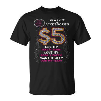Accessories Supplies Jewelry Online Consultant Bling  Unisex T-Shirt