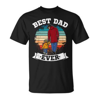 Dad Papa Kids Fathers Day Baby Dad-To-Be  Unisex T-Shirt