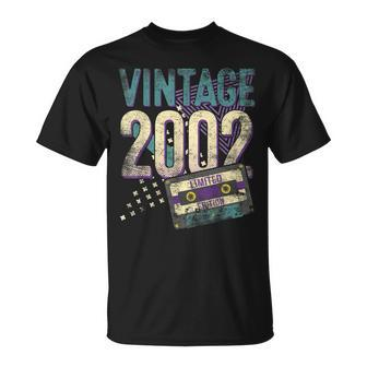 21 Year Old Gifts Vintage 2002 Limited Edition 21St Birthday V2 Unisex T-Shirt | Mazezy