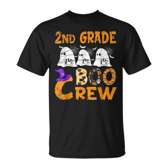 2Nd Grade Boo Crew Halloween Costumes 2022 T-shirt - Thegiftio UK