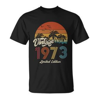 50Th Birthday Vintage Limited Edition 1973 T-shirt