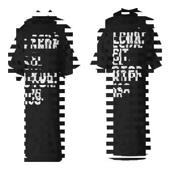 55 Geburtstag Geschenk 55 Jahre Legendär Seit Oktober 1968 T-Shirt - Seseable