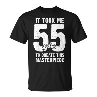 55Th Birthday For Men 55 Year Old T Men T-Shirt - Seseable