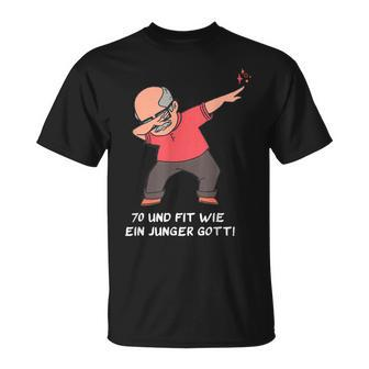 70. Geburtstag Herren T-Shirt, Perfekt für Väter & Opas - Seseable