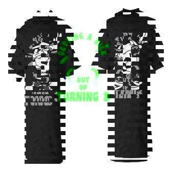 8 Year Old Happy 8Th Birthday Soccer 8Th Birthday Unisex T-Shirt | Mazezy