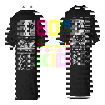 80S Kid 1980S Fashion 80 Theme Party Outfit Eighties Costume Unisex T-Shirt | Mazezy