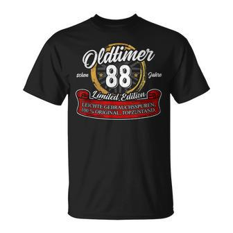 88 Geburtstag Oldtimer Model 88 Jahre Geburtstag Geschenk T-Shirt - Seseable