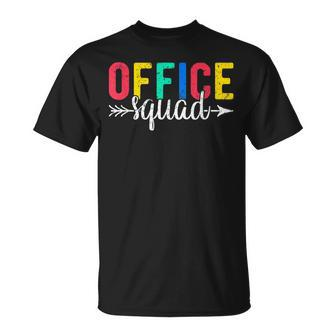 Administrative Assistant Office Squad School Secretary Unisex T-Shirt | Mazezy