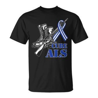 Als Awareness For Military Veteran T-shirt - Seseable