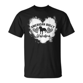 American Bully Grandma American Bully Dog Lover Unisex T-Shirt | Mazezy