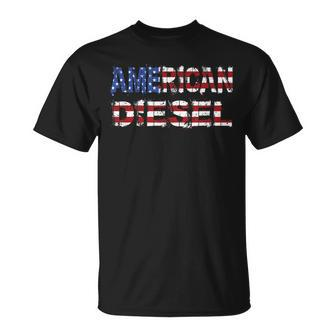 American Diesel Diesel Life Mechanic Roll Coal Unisex T-Shirt | Mazezy