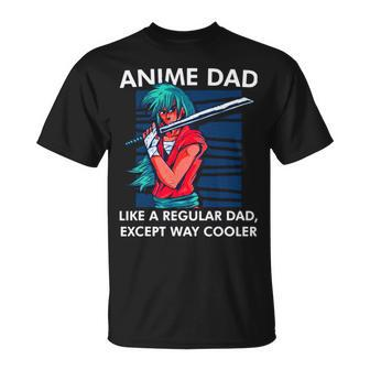 Anime Dad Cute Anime Guy Manga Art Lover Unisex T-Shirt | Mazezy