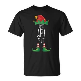 Apu Elf Lustige Familie Passende Gruppe Weihnachten Party Elf T-Shirt - Seseable