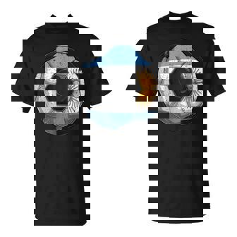 Argentina Soccer Argentinian Flag Boys Mens Kids T-shirt | Seseable UK