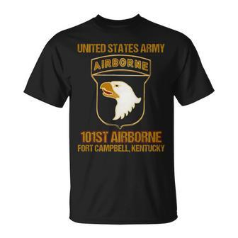 Army Airborne 101St Fort Campbell United States Unisex T-Shirt | Mazezy