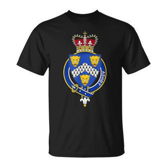Ashby Coat Of Arms Family Crest Unisex T-Shirt - Seseable