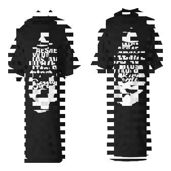 Awesome Dads Have Tattoos And Beards Father Day T-shirt - Thegiftio