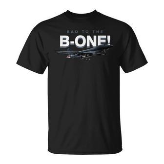 B1 Lancer Military Jet Bomber Airplane Unisex T-Shirt | Mazezy