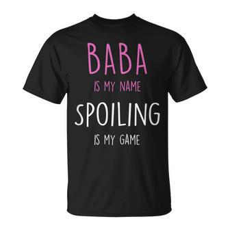Baba Grandma Gift Unisex T-Shirt | Mazezy