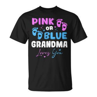 Baby Gender Reveal Grandma Unisex T-Shirt | Mazezy