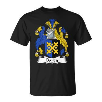 Bailey Coat Of Arms Crest T-shirt - Thegiftio UK