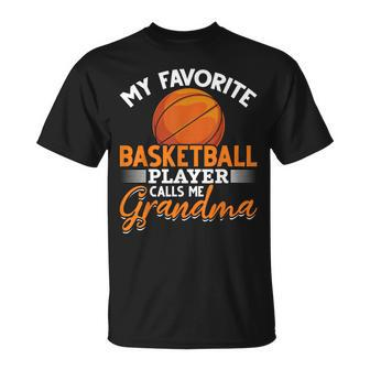 Basketball Grandma Basketball Player Mothers Day Basketball Unisex T-Shirt | Mazezy