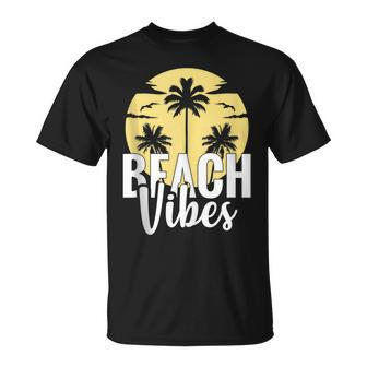 Beach Vibes Summer Unisex T-Shirt | Mazezy