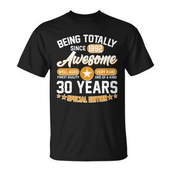 Being Totally Awesome Since 1992 30 Years Special Edition Unisex T-Shirt - Monsterry UK
