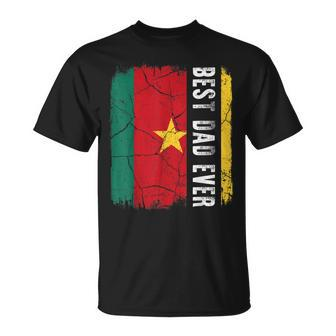 Best Cameroonian Dad Ever Cameroon Daddy Fathers Day Gift Unisex T-Shirt | Mazezy UK