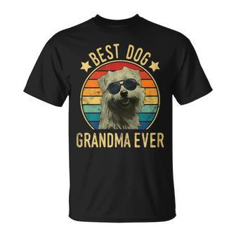 Best Dog Grandma Ever Norfolk Terrier Mothers Day Gift For Womens Unisex T-Shirt | Mazezy