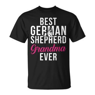 Best German Shepherd Grandma Ever Unisex T-Shirt | Mazezy