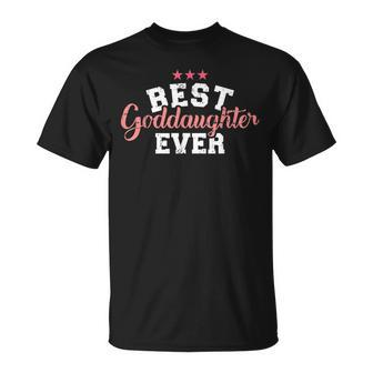 Best Goddaughter Ever Unisex T-Shirt - Seseable