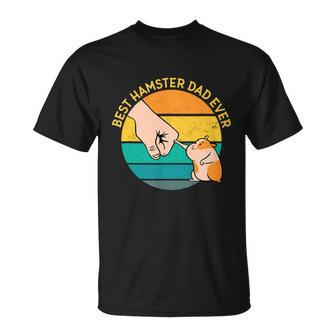Best Hamster Dad Ever Tshirt V2 Unisex T-Shirt - Monsterry