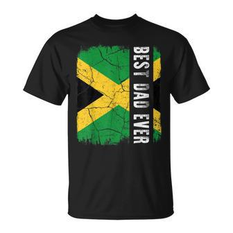 Best Jamaican Dad Ever Jamaica Daddy Fathers Day T-Shirt - Seseable