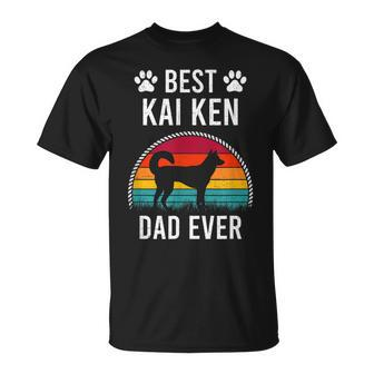 Best Kai Ken Dad Ever Dog Lover Gift Unisex T-Shirt | Mazezy