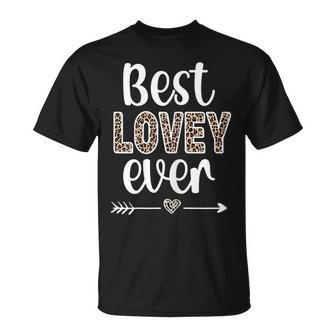 Best Lovey | Lovey Grandmother Appreciation Lovey Grandma Gift For Womens Unisex T-Shirt | Mazezy