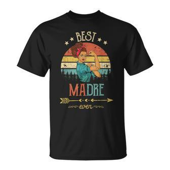 Best Madre Ever Women Rosie Vintage Retro Decor Grandma Unisex T-Shirt - Seseable