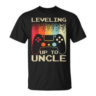 Best New Uncle For Men Boys Soon To Be Uncle Nephew Gamer Unisex T-Shirt | Mazezy