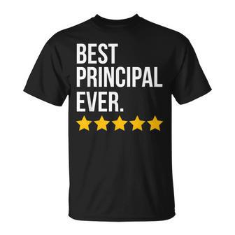 Best Principal Ever Funny School Principal Unisex T-Shirt - Seseable