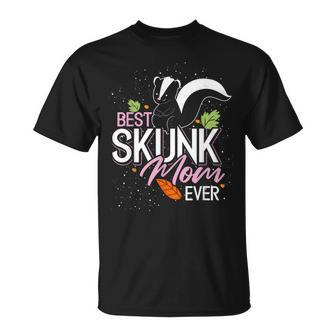 Best Skunk Mom Ever Skunk T-shirt - Seseable