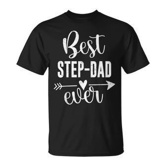 Best Stepdad Ever Fathers Day Present For Stepdad Men Unisex T-Shirt - Seseable