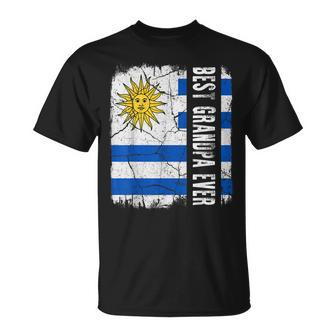 Best Uruguayan Grandpa Ever Uruguay Grandpa Fathers Day Unisex T-Shirt - Seseable