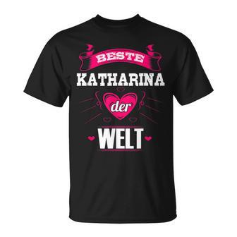 Beste Katharina Der Welt T-Shirt - Seseable