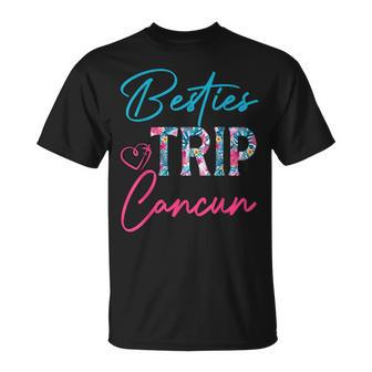 Besties Trip Cancun Mexico Vacation Matching Best Friend T-shirt - Thegiftio UK