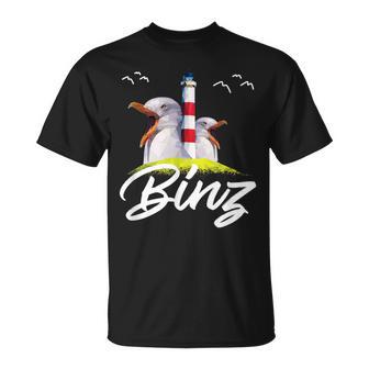 Binz Ostsee Rügen Sommerurlaub Küste Insel Rügen T-Shirt - Seseable